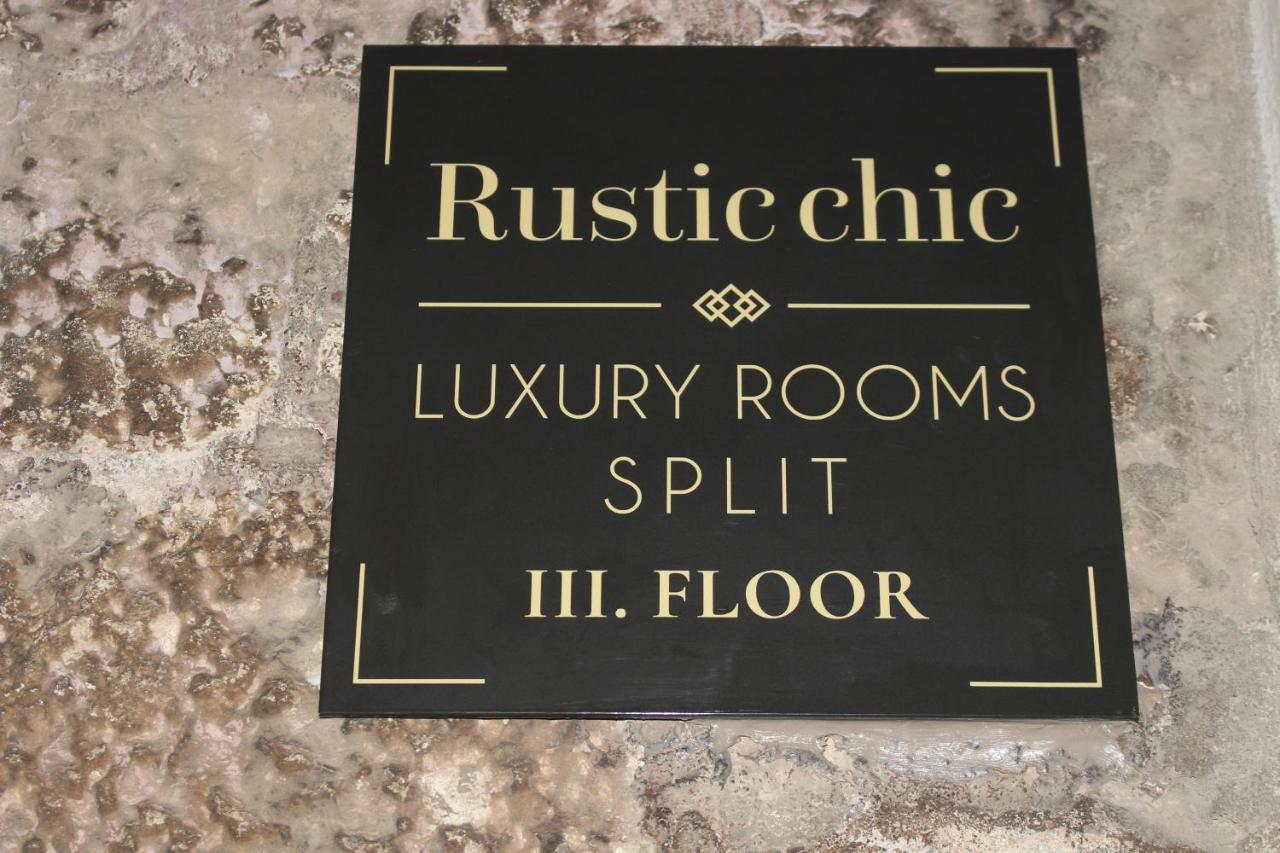 Luxury Rooms Rustic Chic Split Exterior foto